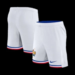 france-home-soccer-shorts-euro-fan-version-460415-01 France Home Soccer Shorts Euro โ Fan Version โ front view