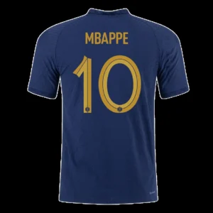 france-kylian-mbappe-10-final-edition-home-soccer-jersey-2022-player-version-208123-01 France Kylian Mbappe #10 Final Edition Home Soccer Jersey 2022 โ Player Version โ front view