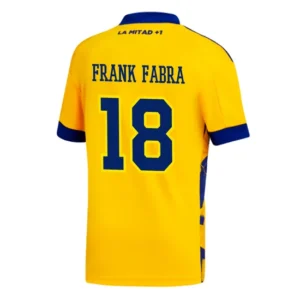 FRANK FABRA #18 Boca Juniors Third Away 2020/21 – Fan Version – front view