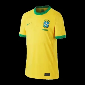 G JESUS #9 Brazil Home Soccer Jersey 2021 – Fan Version – front view