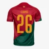 G.RAMOS #26 Portugal Home Soccer Jersey 2022 – Fan Version – front view