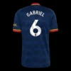 gabriel-6-arsenal-away-soccer-jersey-2026-27-fan-version-721281-02 GABRIEL #6 Arsenal Away Soccer Jersey 2026/27 β Fan Version β back view