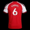 GABRIEL #6 Arsenal Home Soccer Jersey 2026/27 – Fan Version – back view