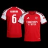 GABRIEL #6 Arsenal Home Soccer Jersey 2026/27 -UCL – Fan Version – front view
