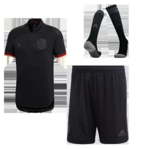 Germany Away Soccer Jersey Kit(Jersey+Shorts+Socks) 2020 – Fan Version – front view
