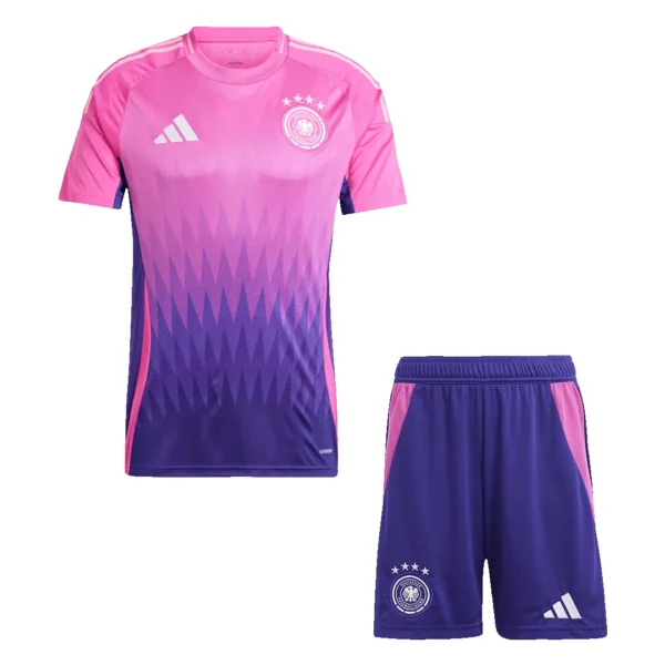 Germany Away Soccer Kit – Jersey + Shorts Euro – Fan Version – back view