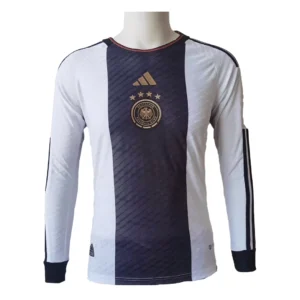 Germany Home Long Sleeve Soccer Jersey 2022 – Player Version – front view