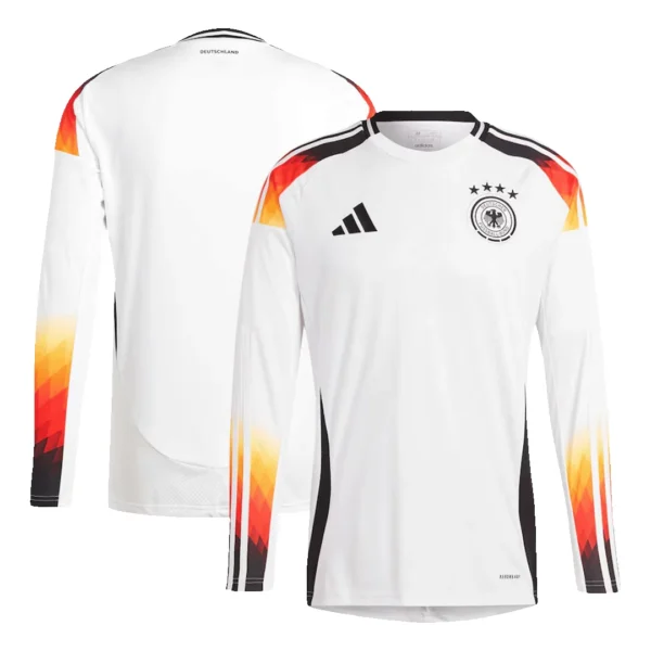 germany-home-long-sleeve-soccer-jersey-euro-fan-version-03 Germany Home Long Sleeve Soccer Jersey Euro β Fan Version β jersey details