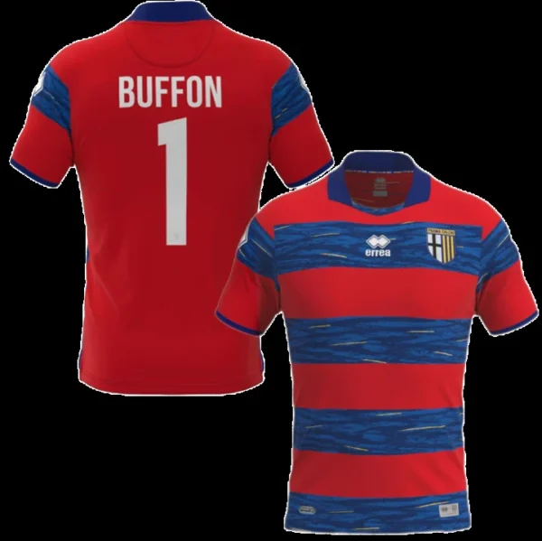 Gianluigi Buffon #1 Parma Calcio 1913 Goalkeeper Soccer Jersey 2021/22 – Fan Version – front view