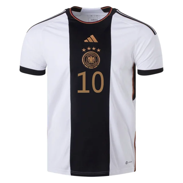 GNABRY #10 Germany Home Soccer Jersey 2022 – Fan Version – back view
