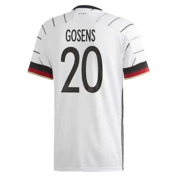 GOSENS #20 Germany Home Soccer Jersey 2020/21 – Fan Version – back view