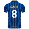 GOSENS #8 Atalanta BC Home Soccer Jersey 2020/21 – Fan Version – back view