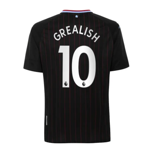 GREALISH #10 Aston Villa Away 2020/21 – Fan Version – front view