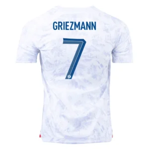 GRIEZMANN #7 France Away Soccer Jersey 2022 – Fan Version – front view