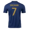 griezmann-7-france-home-soccer-jersey-2022-fan-version-196043-01 GRIEZMANN #7 France Home Soccer Jersey 2022 β Fan Version β front view
