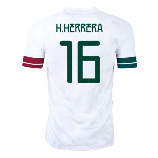 H.HERRERA #16 Mexico Away 2020 – Fan Version – back view