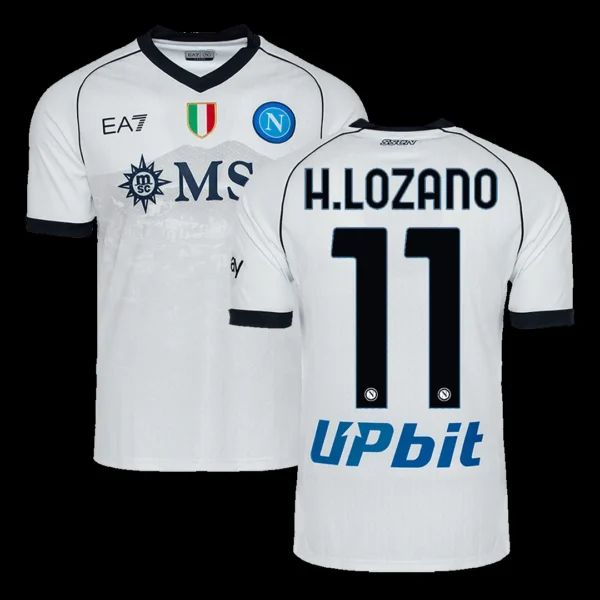 H.LOZANO #11 Napoli Away Soccer Jersey 2023/24 – Player Version – front view