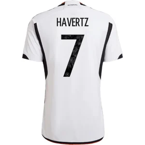 havertz-7-germany-home-soccer-jersey-2022-fan-version-195371-01 HAVERTZ #7 Germany Home Soccer Jersey 2022 – Fan Version – front view