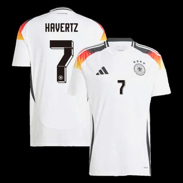 HAVERTZ #7 Germany Home Soccer Jersey Euro – Fan Version – front view