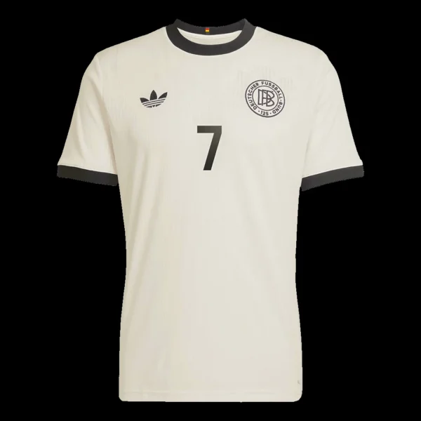 havertz-7-germany-soccer-jersey-2025-125th-anniversary-fan-version-02 HAVERTZ #7 Germany Soccer Jersey 2025 – 125th Anniversary β Fan Version β back view