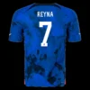HEATH #7 USA Away Soccer Jersey 2022 – Player Version – front view
