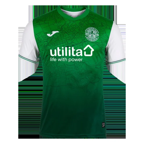 Hibernian Home 2021/22 – Fan Version – front view