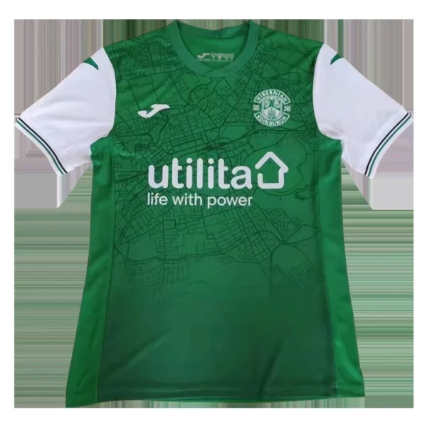 Hibernian Home 2021/22 – Fan Version – jersey details