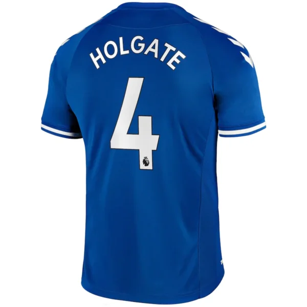 HOLGATE #4 Everton Home Soccer Jersey 2020/21 – Fan Version – back view