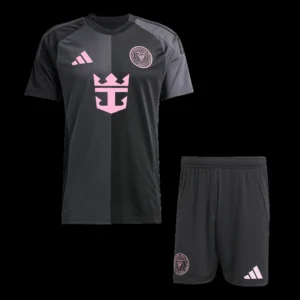 Inter Miami CF Away Soccer Kit – Jersey + Shorts 2025 – Fan Version – front view
