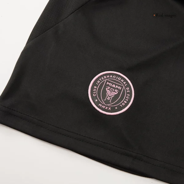 Inter Miami CF Away Soccer Shorts 2025 – Fan Version – badge and fabric details