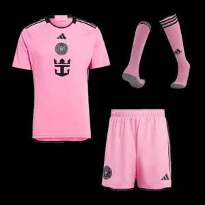 Inter Miami CF Home Soccer Jersey Kit(Jersey+Shorts+Socks) – Fan Version – front view