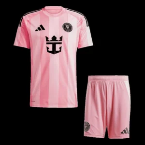 Inter Miami CF Home Soccer Kit – Jersey + Shorts 2025 – Fan Version – front view
