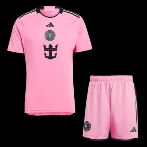 Inter Miami CF Home Soccer Kit – Jersey + Shorts – Fan Version – front view