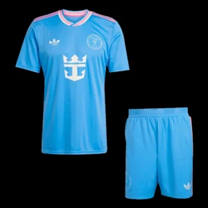 Inter Miami CF Third Away Soccer Kit – Jersey + Shorts 2025 – Fan Version – front view