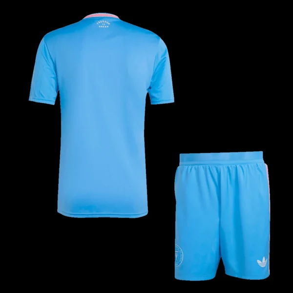 Inter Miami CF Third Away Soccer Kit – Jersey + Shorts 2025 – Fan Version – back view