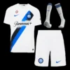 Inter Milan Away Soccer Jersey Kit(Jersey+Shorts+Socks) 2023/24 – Fan Version – front view