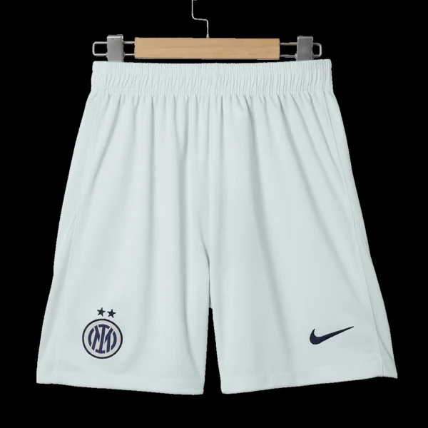 Inter Milan Away Soccer Shorts 2025/26 – Fan Version – front view