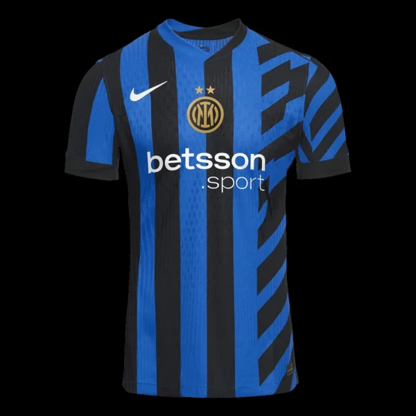 inter-milan-home-soccer-jersey-player-version-01 Inter Milan Home Soccer Jersey – Player Version – front view