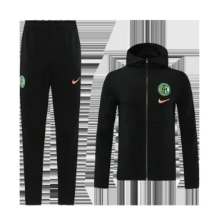 Inter Milan Hoodie Training Kit (Jacket+Pants) 2021/22 – front view