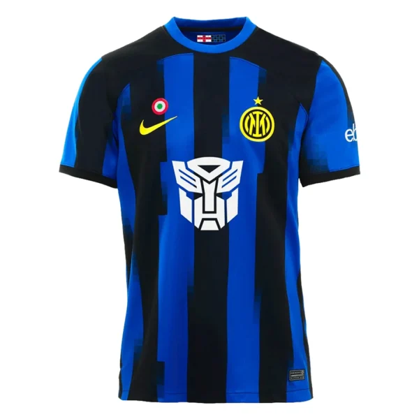 inter-milan-x-transformers-home-soccer-jersey-2023-24-fan-version-424689-01 Inter Milan X Transformers Home Soccer Jersey 2023/24 – Fan Version – front view