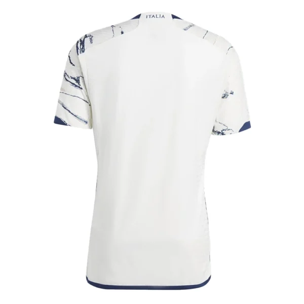 Italy Away Soccer Jersey 2023/24 – Player Version – back view