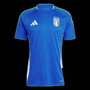 Italy Home Soccer Jersey Euro – Fan Version – front view