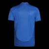 Italy Home Soccer Jersey Euro – Player Version – back view