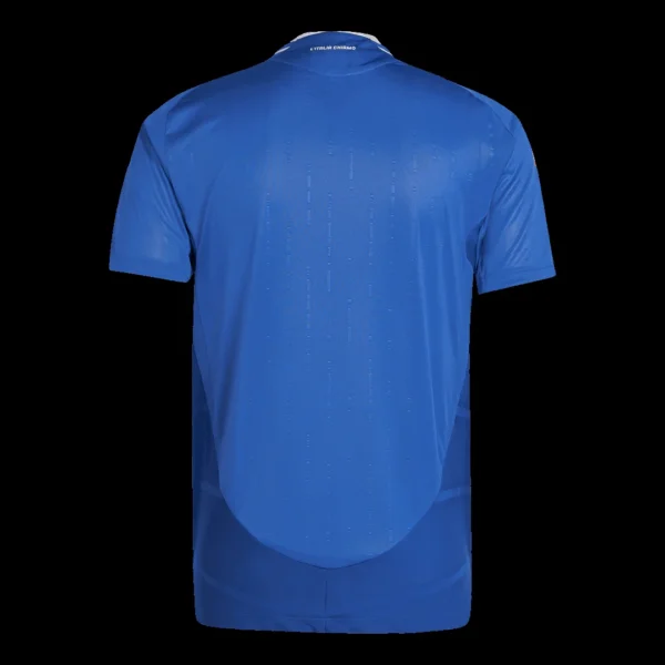 Italy Home Soccer Jersey Euro – Player Version – back view