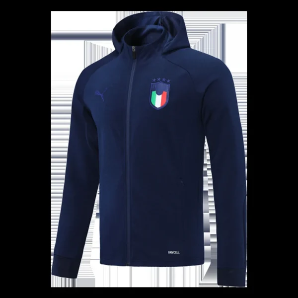 Italy Hoodie Jacket 2021/22 – front view