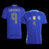 J.ALVAREZ #9 Argentina Away Soccer Jersey – Fan Version – front view