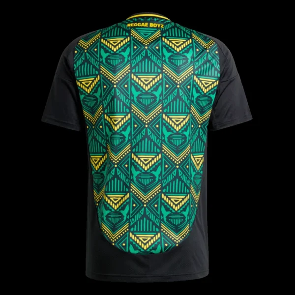 Jamaica Away Soccer Jersey Copa America – Fan Version – back view