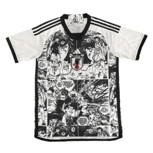 Japan X Captain Tsubasa Soccer Jersey 2023 – Fan Version – front view