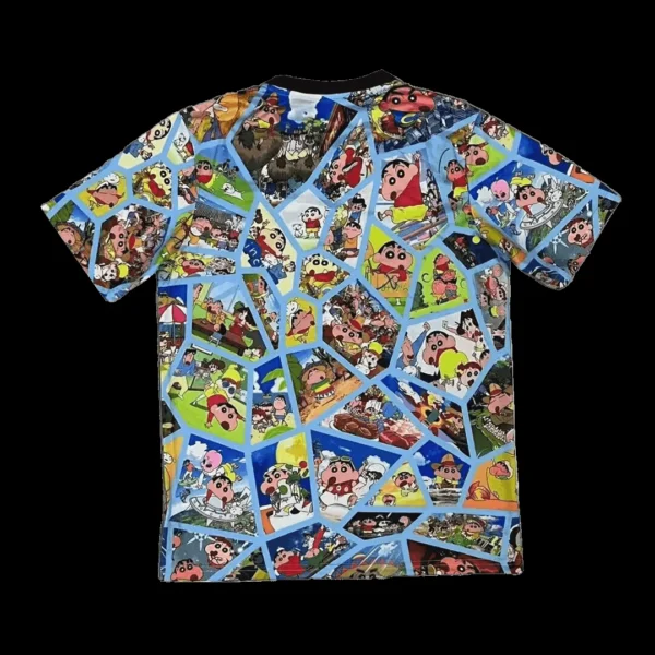 Japan X Crayon Shin-chan Soccer Jersey – Fan Version – back view