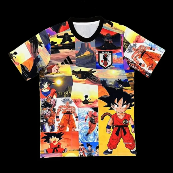 japan-x-dragon-ball-soccer-jersey-fan-version-01 Japan X Dragon Ball Soccer Jersey β Fan Version β front view